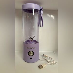 BlendJet 2 Portable Blender Lavender 20oz USB Rechargeable Cordless New-No Box